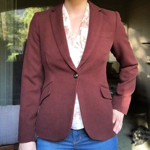 Maroon/Burgundy Blazer